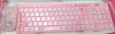 粉紅色,無線 標準鍵盤+滑鼠 套裝 USB, 巧克力鍵盤
