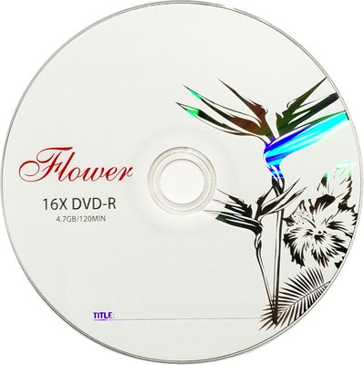 Flowering 16X DVD-R 燒錄片 空白片 錸德  50片裝