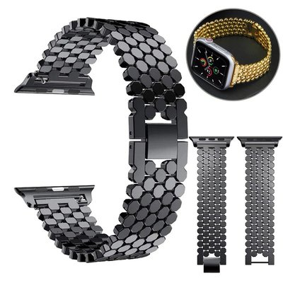 金屬錶帶 適用 Apple Watch 7 6 4 蘋果手錶錶帶 7代 44mm 45mm不鏽鋼錶帶