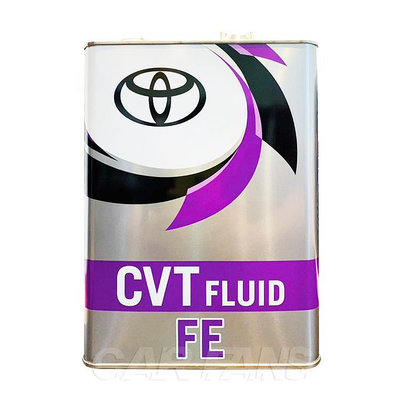 日本豐田原廠 TOYOTA CVT FE ATF 無段自動變速箱油 原裝進口 4L 新式節能型 含運含發票