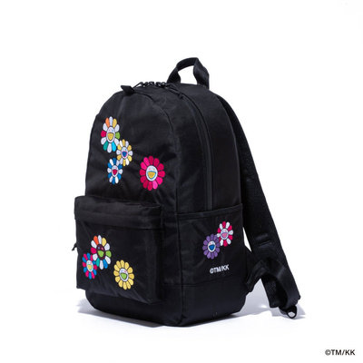 【柏】NEW ERA x Takashi Murakami Flower Backpack 村上隆 小花 刺繡 後背包