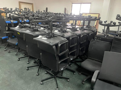 桃園國際二手貨中心-------9成新 台灣製 辦公椅 OA椅 堅固耐用