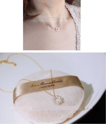 設計款AKOYA時尚珍珠項鍊3.5mm項鍊海水珍珠情人節項鍊婚禮尾牙