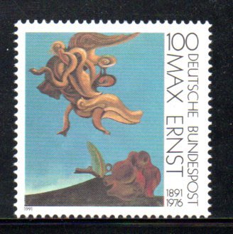 【流動郵幣世界】德國1991年馬克斯誕辰100週年郵票