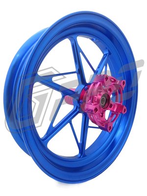【G-PRO 鋁合金輕量化鍛造輪圈】GPRO 兩件式專利鍛框 『深藍』鋁框 鍛框 輪圈 輪框 機車 速克達
