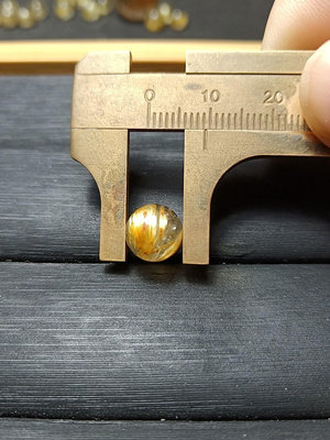 二手 鈦晶珠徑9mm，重1.08g，純天然鈦晶珠子單珠散珠， 古玩 擺件 十大雜項【紫竹齋】1703