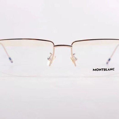 熱賣精選新品直出促銷 Montblanc新款MB0113O眼鏡框男商務半框男款光學眼鏡架新品直出促銷明星同款 經典爆款 直出明星同款 經典爆款 直出