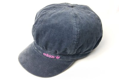 【古物箱~霹靂膠囊】德國品牌ADIDAS 絨布料 報童帽( 二手 古著 老件 vintage)