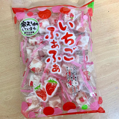 津山屋製果 草莓寒天軟糖 草莓軟糖 水果軟糖 寒天軟糖