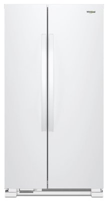 唯鼎國際【Whirlpool惠而浦冰箱】8WRS21SNHW 640L亮面白色對開門冰箱