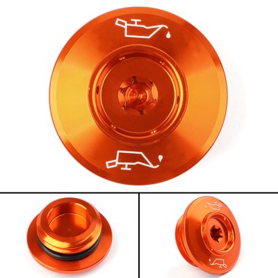 《極限超快感!!》KTM DUKE/690/1090/1190/1290ADV R/S機油螺絲帽 橙色 RC-181-OR 特價回饋!!