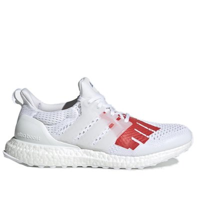 【A-KAY0】ADIDAS X UNDEFEATED ULTRA BOOST 1.0 編織 白紅藍 【EF1968】
