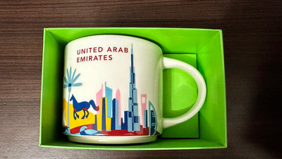 星巴克 STARBUCKS 阿拉伯聯合大公國 United Arab Emirates 國家馬克杯 國家杯 YAH
