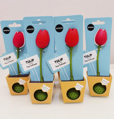 OTOTO郁金香球泡茶器Tulip食品級硅膠濾茶器耐高溫茶葉過濾器