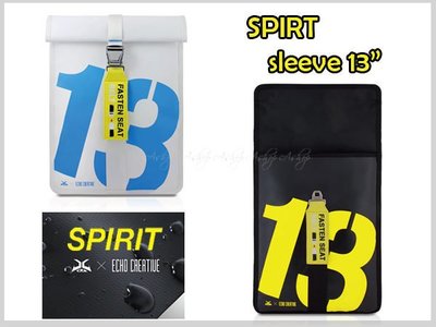 【A Shop】 ECHO Xtrm SPIRIT sleeve 13吋防水電腦內袋 Air13 Pro 13-黑色