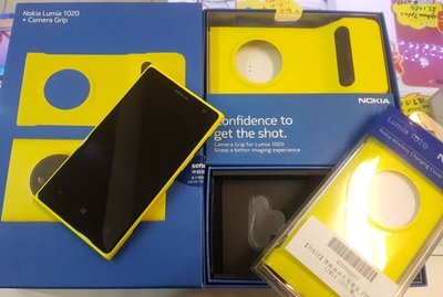 『皇家昌庫』NOKIA 1020 Lumia  4100 萬畫素 PureView BSI 經典之作 市場少見 全配件
