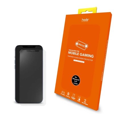 特價【HODA】iPhone12 手遊專用霧面磨砂防眩光 滿版玻璃保護貼 5.4吋 6.1吋 6.7吋