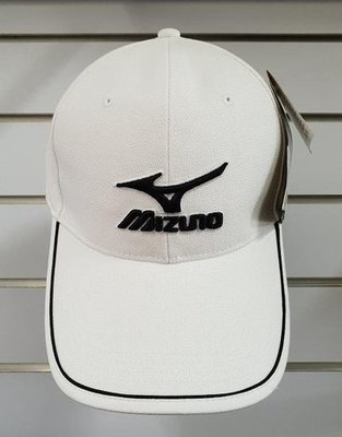 (易達高爾夫)全新原廠MIZUNO 52TW-650401 白色 高爾夫球帽