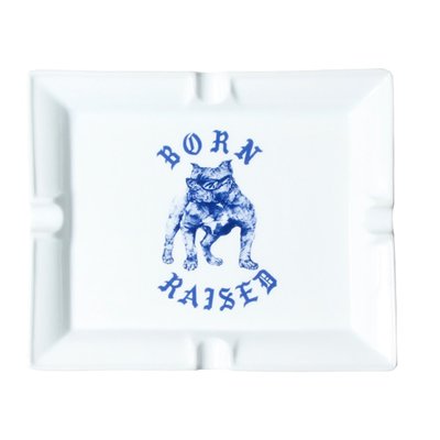 Cover Taiwan 官方直營 BORN X RAISED 彼特犬 惡霸犬 雪茄 菸灰缸 鑰匙盤 零錢盤 (預購)