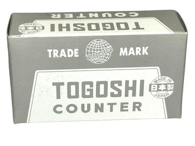 日本製 TOGOSHI 地球牌 RS-5 5位數 機械式機器用計數器 數字錶 單個
