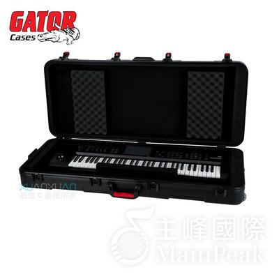 【恩心樂器】GATOR GTSA-KEY61 硬盒附輪 海關鎖 61鍵 鍵盤袋 電子琴袋 鍵盤保護盒 合成器保護盒
