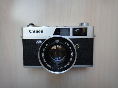 【康泰典藏】CANON QL-17經典相機(一代機)~拍照功能正常~NIKON.SONY.RICOH 玩家可參考