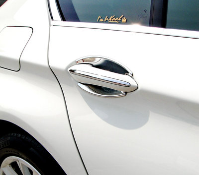 🐾寶馬BMW 5系列-F10/F11 2010~2016 鍍銀/烤黑 車門把手內襯 車門碗 裝飾貼 車門改裝
