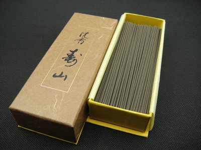 【啟秀齋】日本香堂 Nippon Kodo 高級線香系列 沉香壽山 (短支精裝盒) 臥香