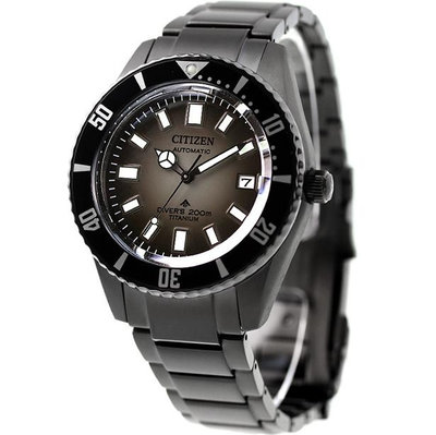 預購 CITIZEN NB6025-59H 星辰錶 41mm PROMASTER 機械錶 黑色漸變面盤 黑色鈦金屬錶帶 男錶