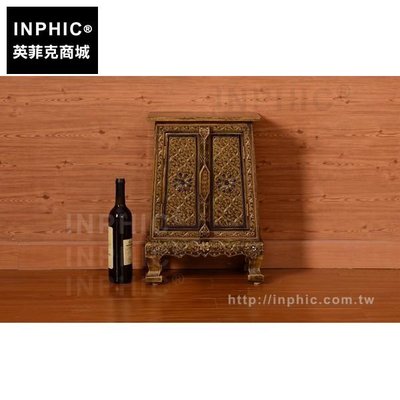 INPHIC-雕花泰國臥室邊櫃中式金色床頭櫃泰式傢俱儲物櫃_FMG3