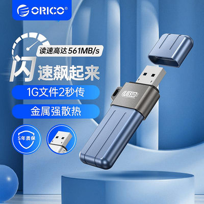 ORICO奧睿科 固態U盤256G大容量TYPEC手機電腦1TB快閃UFSD優盤USB