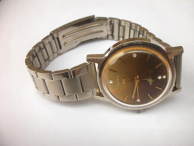 機械錶手動有鋼帶 手錶男 全新庫存 鐘錶愛好者推薦復古漸變色