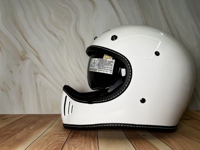 《JAP》M2R MX-2 MX2 SV 亮白 素色 輕量 山車帽 全罩 雙鏡 安全帽