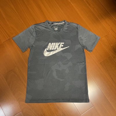 （Size L) Nike Threadborne 灰迷彩短袖T恤上衣 (h五斗⬆️）