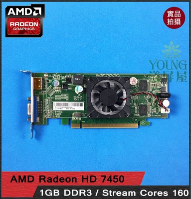 【漾屏屋】聯想 AMD Radeon HD 7450 顯示卡 1GB DDR3 良品