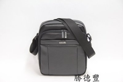 勝德豐【BAIHO】【台灣製造】時尚多功用斜背包側背包#1607黑
