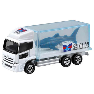 【3C小苑】TM069A 746829 麗嬰 正版 TOMICA TOMY 多美小汽車 海遊館 水族館 鯊魚車 模型
