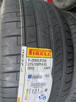 百世霸 專業定位 pirelli 倍耐力輪胎 pz4 275/35/19 德製 7500/條 ps4s ps5 f1a6 馬牌 p zero sc7