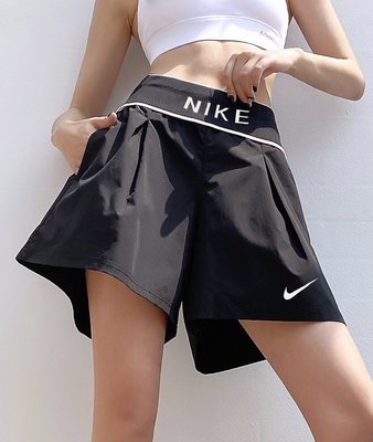 【熱賣精選】Nike 耐吉 運動萬能短褲運動 寬鬆 高腰 防走光顯瘦跑步速干健身假兩件瑜伽褲女款-LK29036