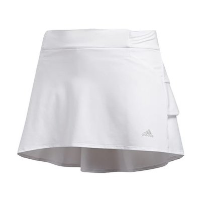 [小鷹小舖] Adidas RUFFLED SKORT 阿迪達斯 高爾夫 小孩 青少年 短裙 柔軟彈力面料 紫外線50+