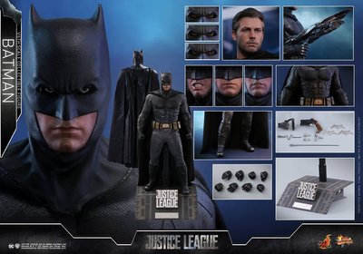 金錢貓雜貨 全新 Hot Toys MMS455 1/6 一般版 正義聯盟 蝙蝠俠 Batman