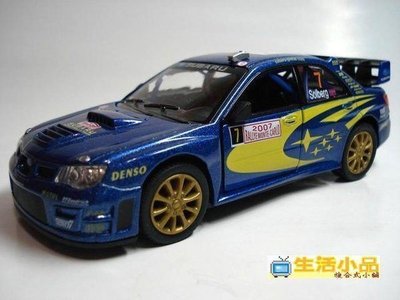 ☆生活小品☆ 模型 Subaru Impreza WRC 2007 *迴力車* 歡迎選購^^