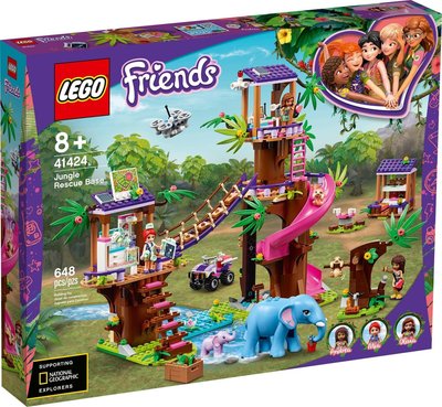 LEGO 樂高 41424 Friends系列 叢林救援基地
