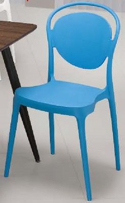 21X【新北蘆洲~偉利傢俱】凱斯藍色休閒椅-編號 (X620-12)*