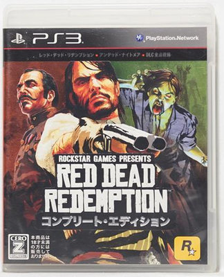 PS3 碧血狂殺 年度紀念特別版 日版 Red Dead Redemption Game of the Year