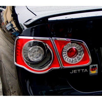 【JR佳睿精品】VW 福斯 Jetta 2005-2010 鍍鉻後燈框 尾燈框 電鍍 改裝 台灣製