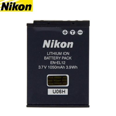 熱銷特惠 尼康 Nikon  EN-EL12 電池 P330/A1000/A900/AW130s B600 W3明星同款 大牌 經典爆款