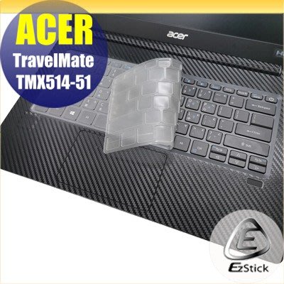 【Ezstick】ACER TravelMate TMX514-51 奈米銀抗菌TPU 鍵盤保護膜 鍵盤膜