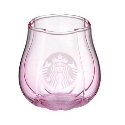 星巴克 櫻花花見玻璃杯 GLASS 8OZ CHRY BLSM FLOWER Starbucks 2024上市