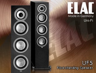 【風尚音響】ELAC UF5  Uni-Fi系列 落地型揚聲器